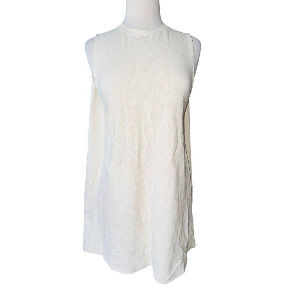 FB12 Zara Cream Dress Small Womens Cape Mod‎